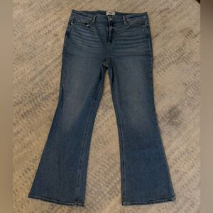 PAIGE Laurel Canyon High Rise Flare Jeans Size 34P